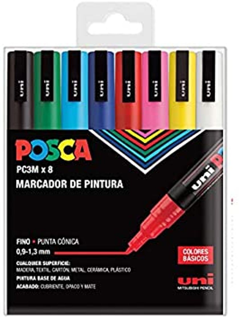 Social Posca  8 rotuladores 