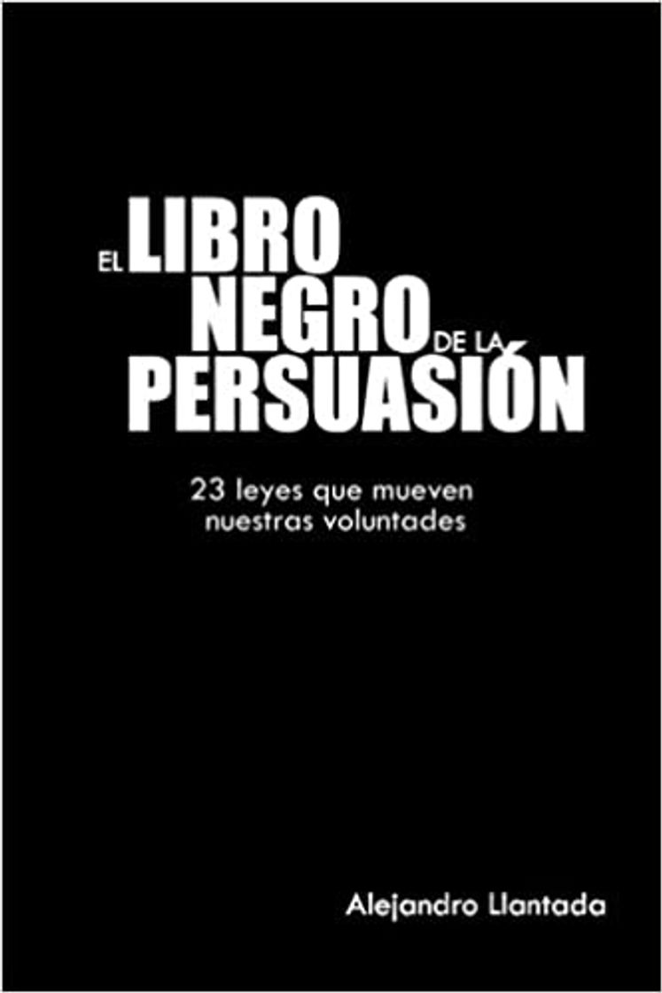 Moda El Libro Negro de la Persuasión-Alejandro Llantada