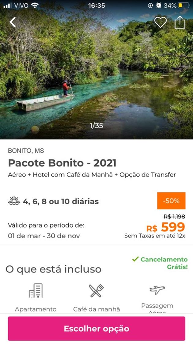 Moda Pacote Bonito - 2021 em Promoção - 4 | Hurb