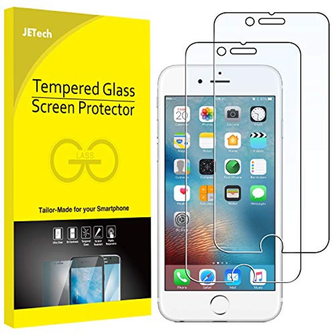 Producto JETech Protector de Pantalla para iPhone 6s Plus iPhone 6 Plus