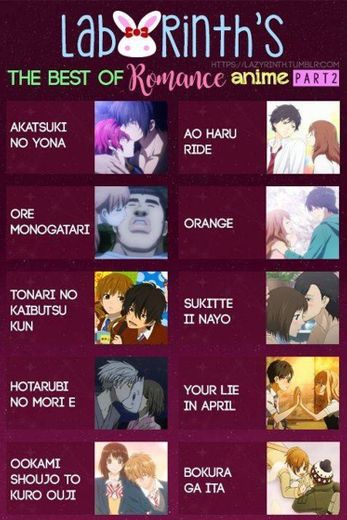 Animes românticos p2