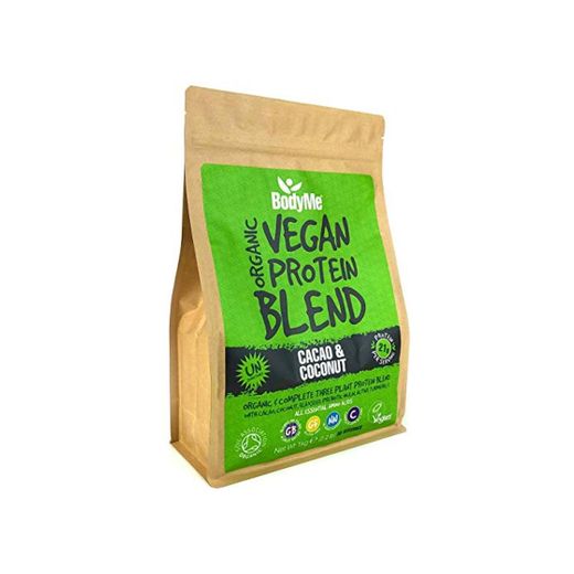 BodyMe Mezcla de Proteina Vegana Organica en Polvo
