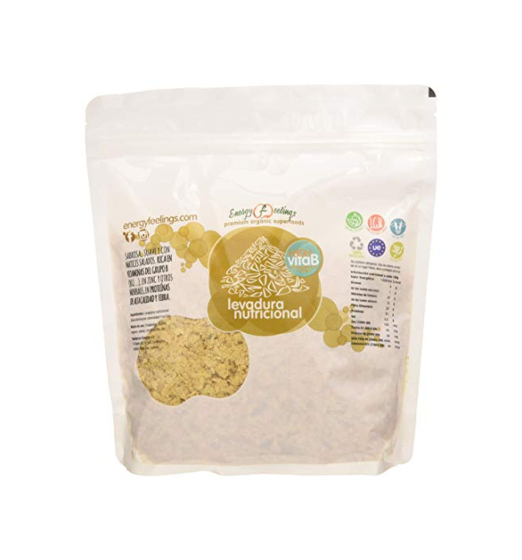 Social Energy Feelings Levadura Nutricional con Copos y Vitamina B12