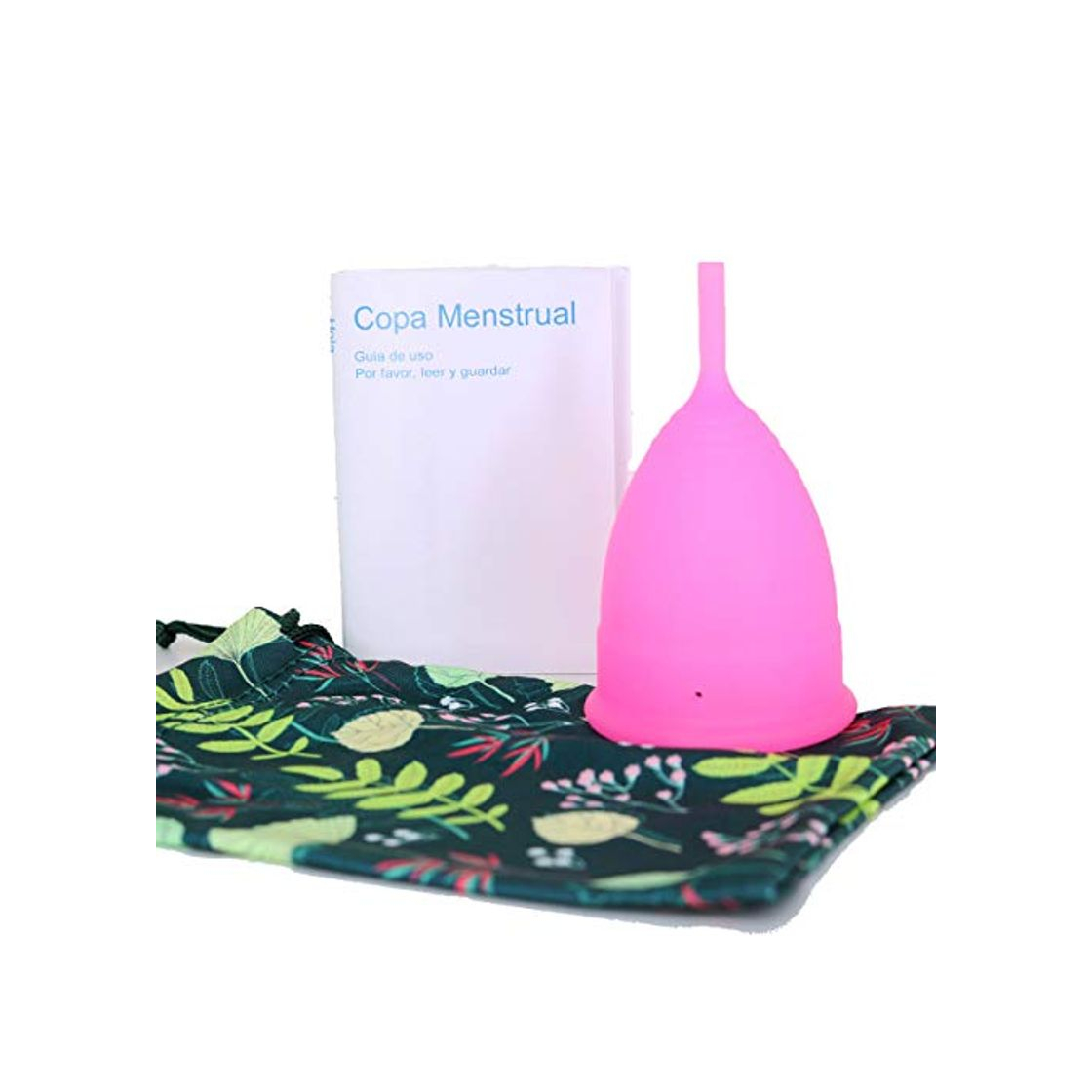 Social Copa menstrual Inrop Recomendada para nuevas usuarias con Bolsa de regalo e Instrucciones en español  Talla S y Triple certificado de calidad