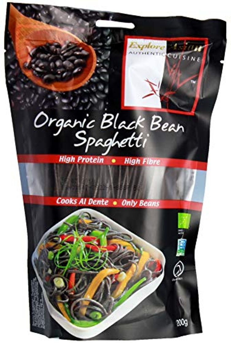 Producto Explorar asiática Gluten Free & Organic Frijol Negro Spaghetti 200g