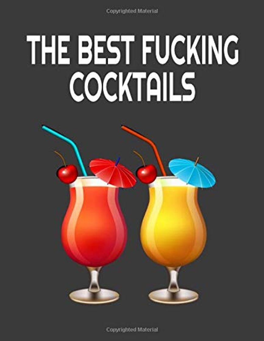 Libro The Best Fucking Cocktails: Journal to Record Spirit Drinks