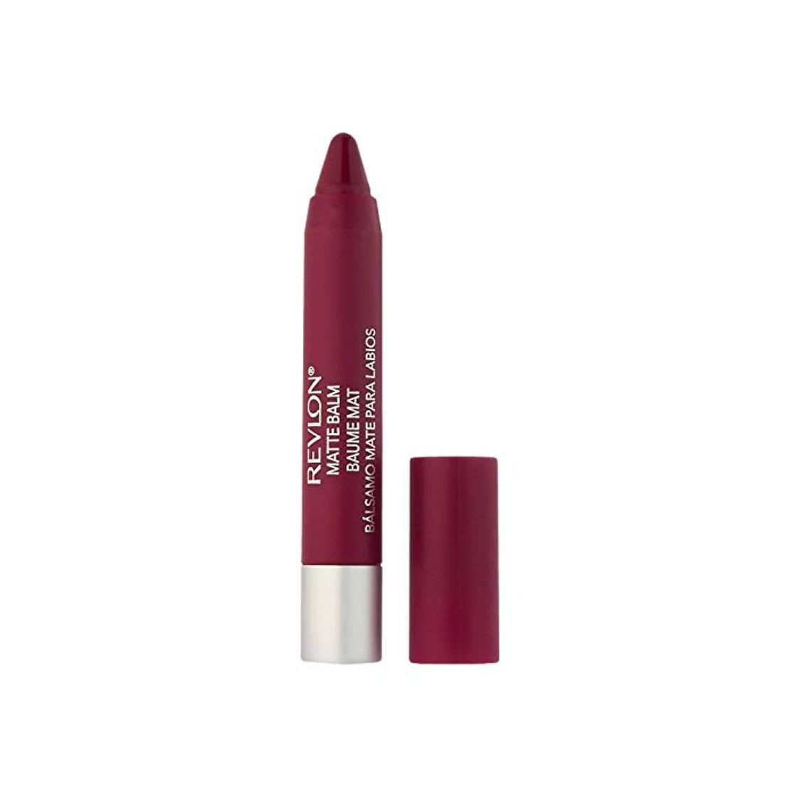 Social Revlon ColorBurst Matte Balm 270 Fiery Matowa szminka w sztyfcie