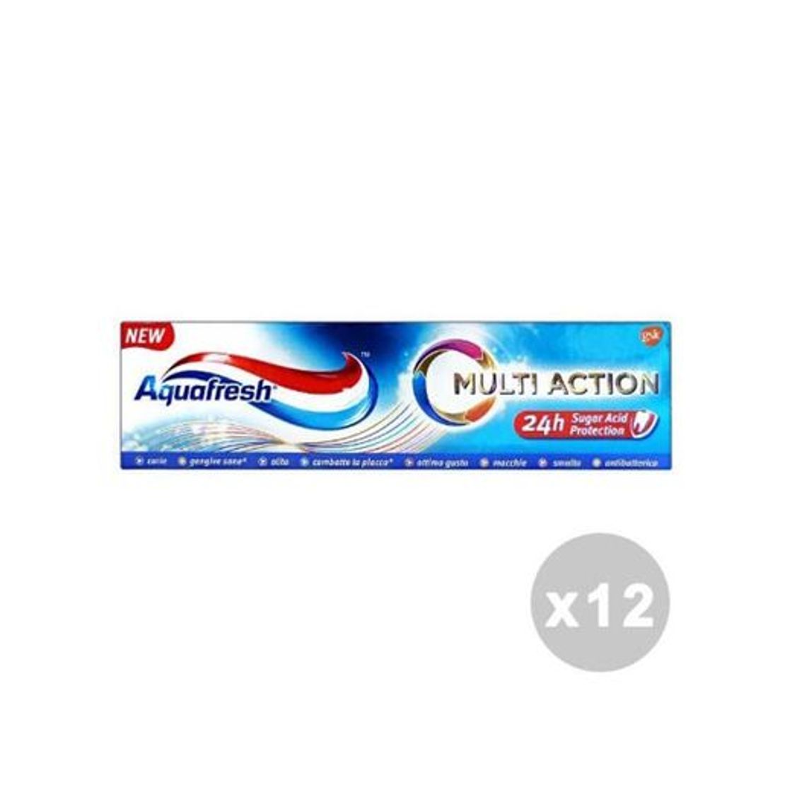 Product Aquafresh Pasta De Dientes – Paquete de 12 x 120 g