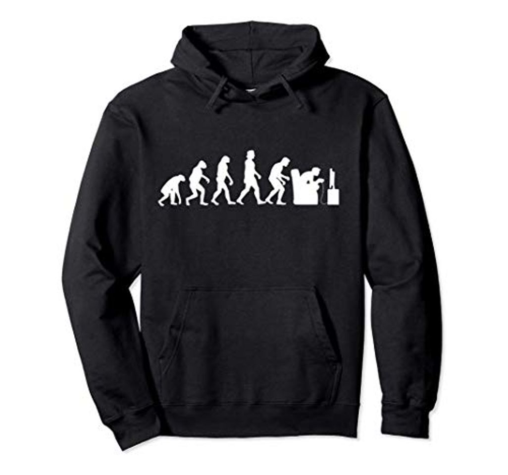 Moda GAMING EVOLUTION Divertido videojuego retro Gamer Nerd Gift Sudadera con Capucha