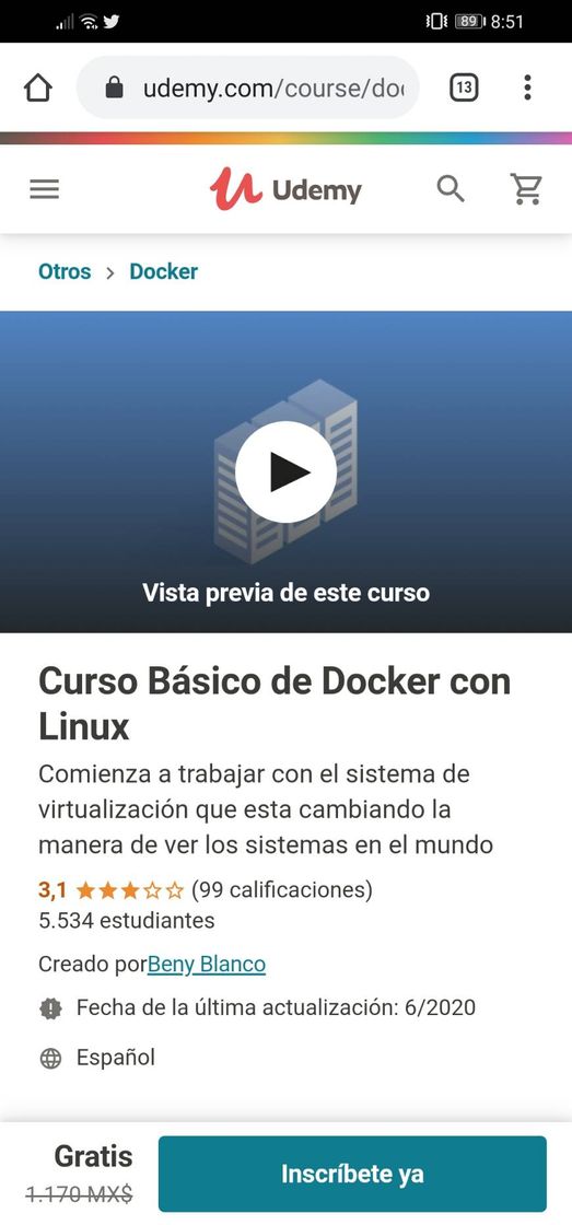 Moda Curso Básico de Docker con Linux
