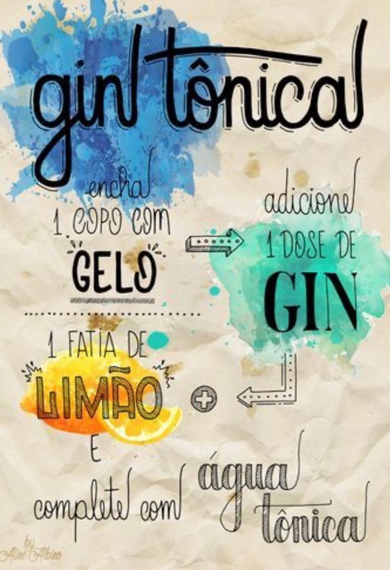 Moda Gin tônica 