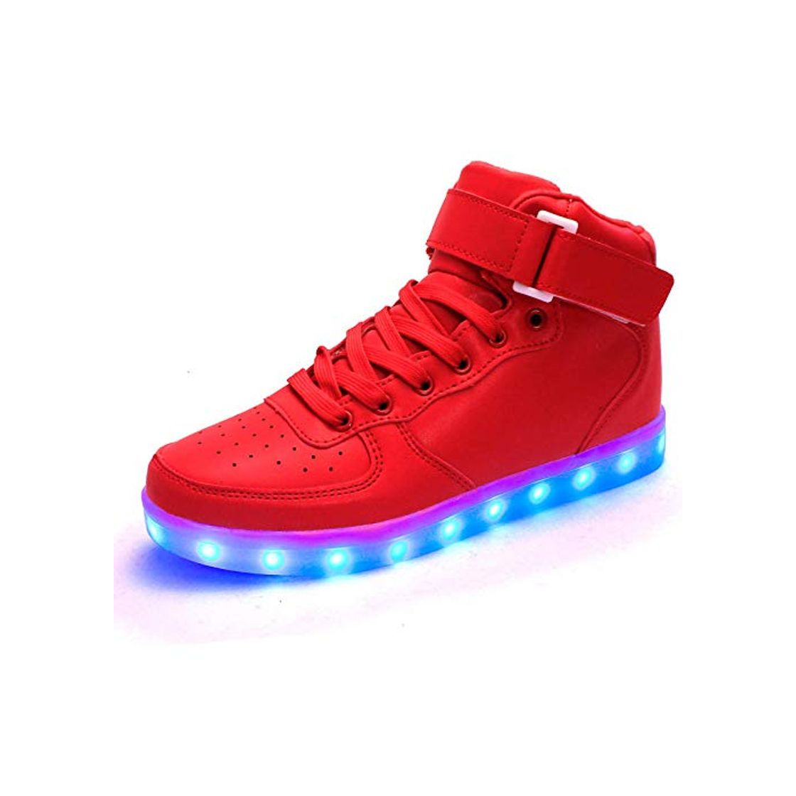 Social WUANNI Zapatos de Hombre led Luminoso neón Cesta Casual Homme Zapatos de