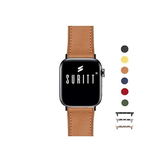 Suritt ® Correa para Apple Watch de Piel Rio