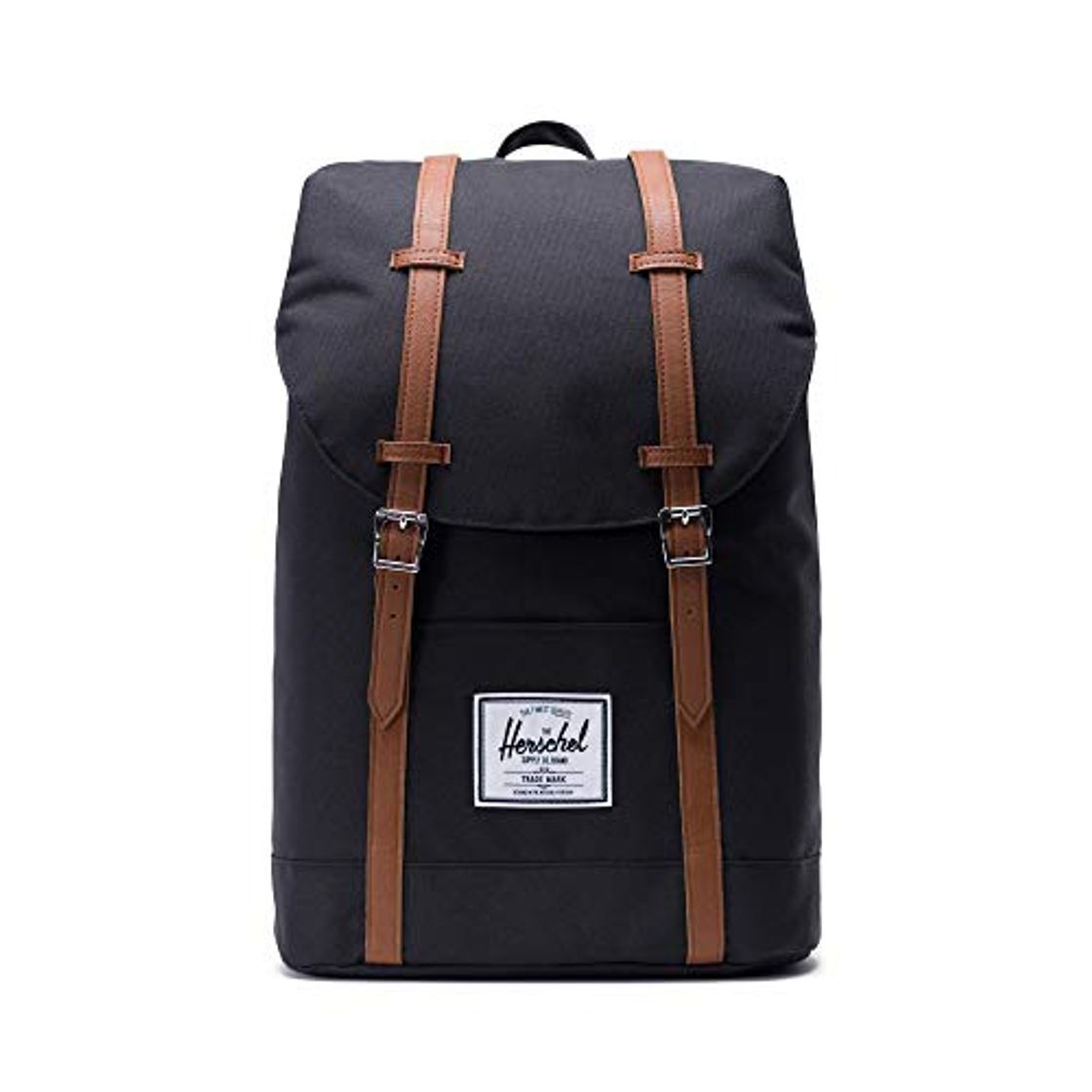 Social Herschel Retreat Backpack - Mochila casual unisex, Negro