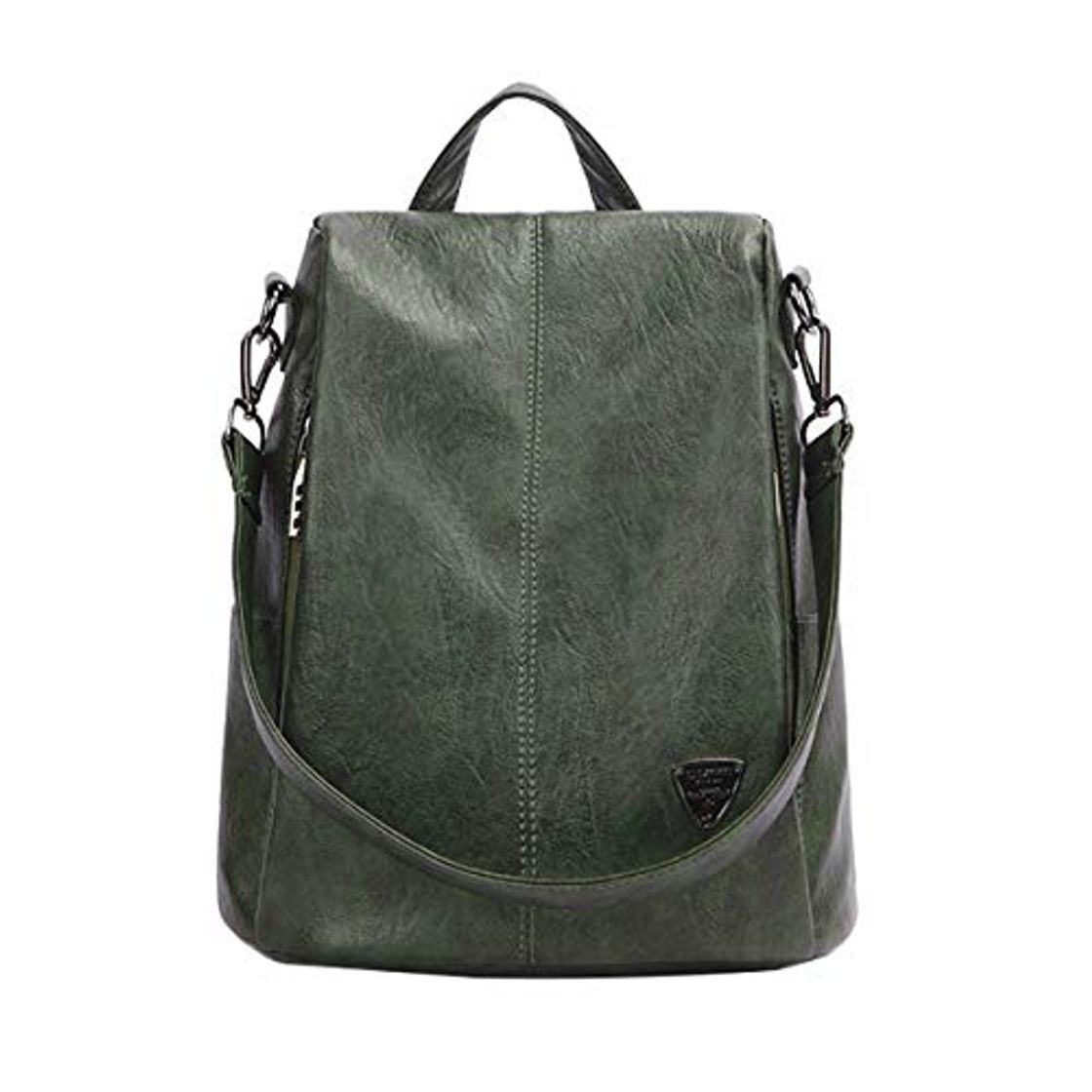 Social Tisdaini Bolsos Mochila Mujer Moda antirrobo Cuero autentico Casual Viaje Escolares Bolsos