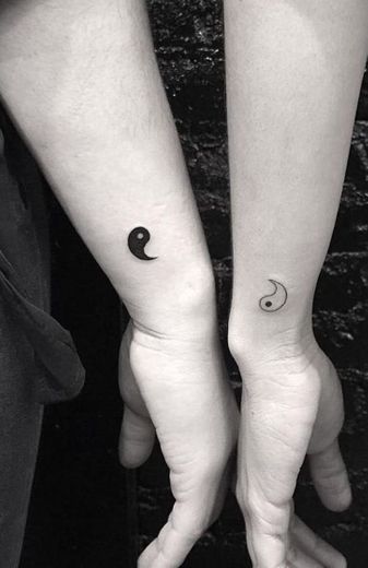 Tatto en pareja. ⚫️⚪️