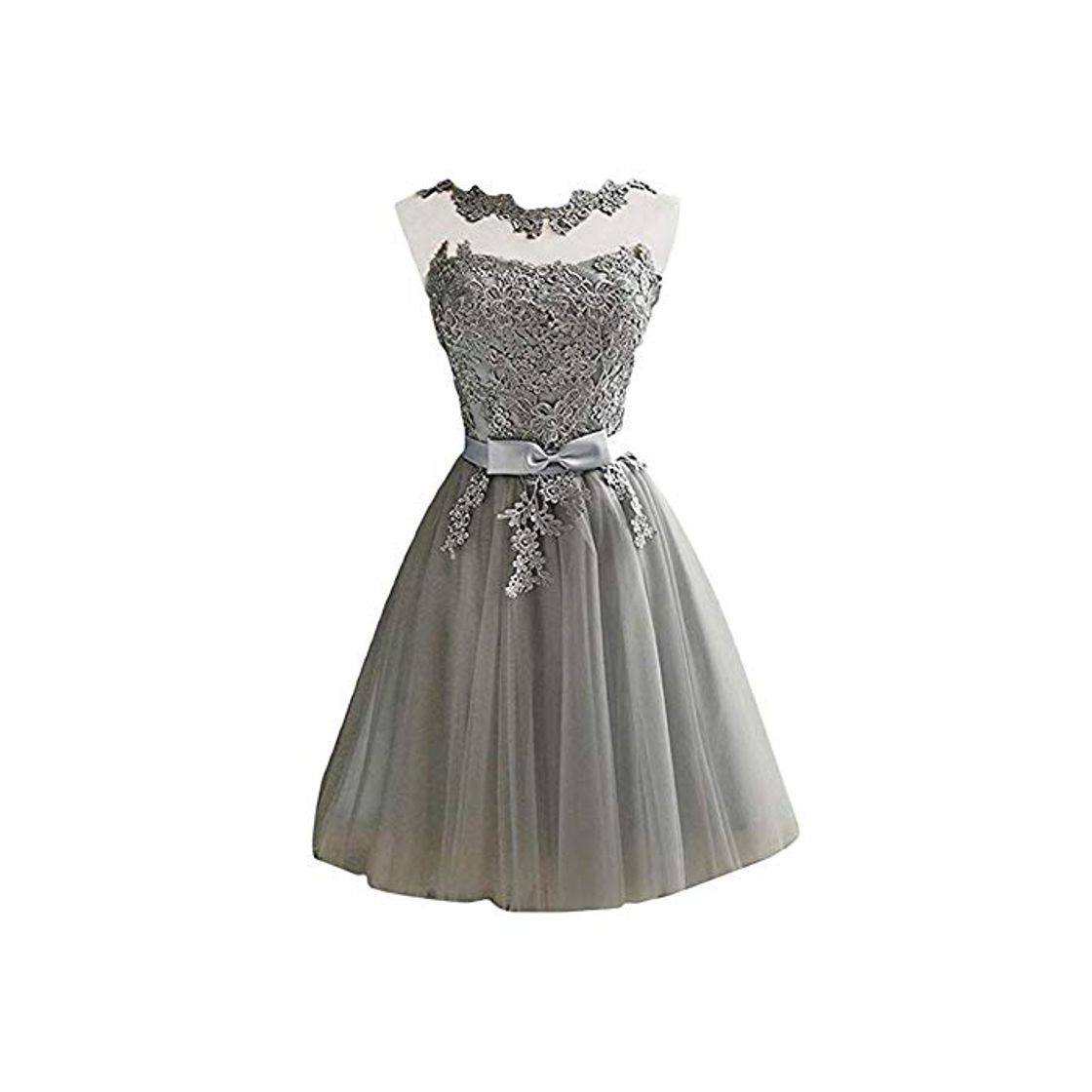 Social Mallalah Mini Vestidos para Mujer Brillo con Encaje Princesa Vestido de Noche