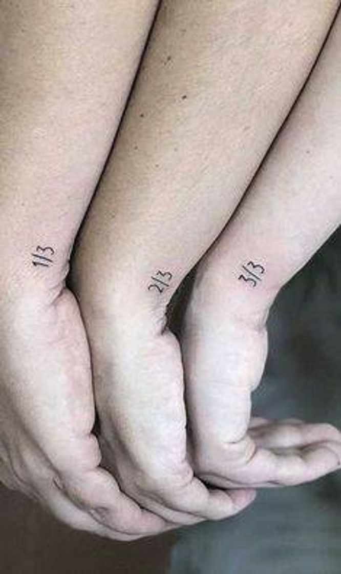 Fashion Tatuagem com os irmãos ❤