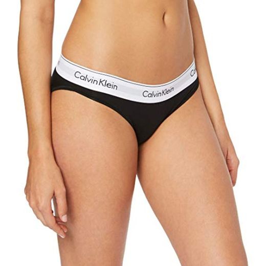 Calvin Klein underwear MODERN COTTON - BIKINI, Bikini Cullote para Mujer, Negro