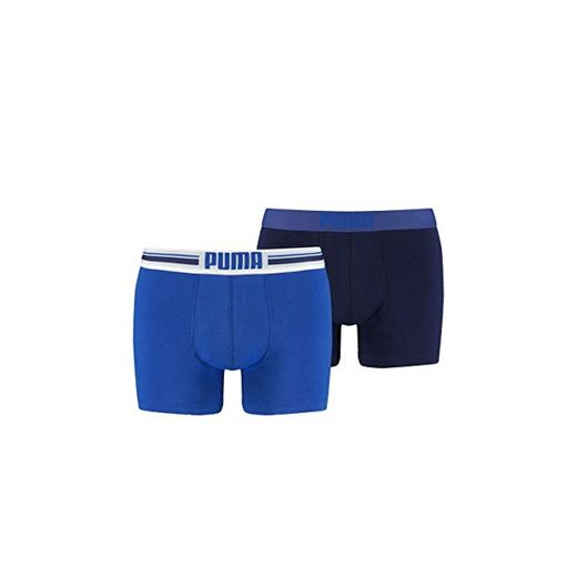 Puma Placed Logo - Pack de 2 bóxers para hombre