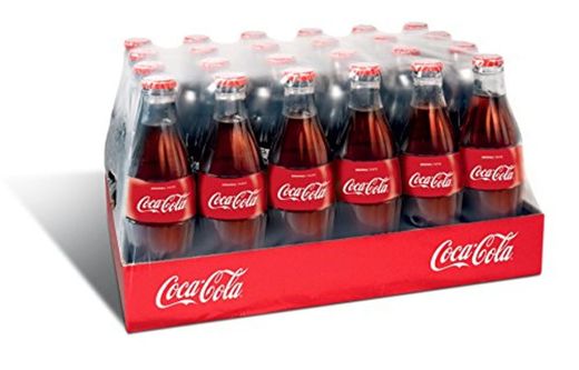 Botella Coca Cola de vidrio