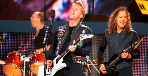 Metallica en concierto 