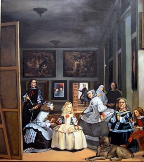 "Las Meninas", de Diego Velázquez. 