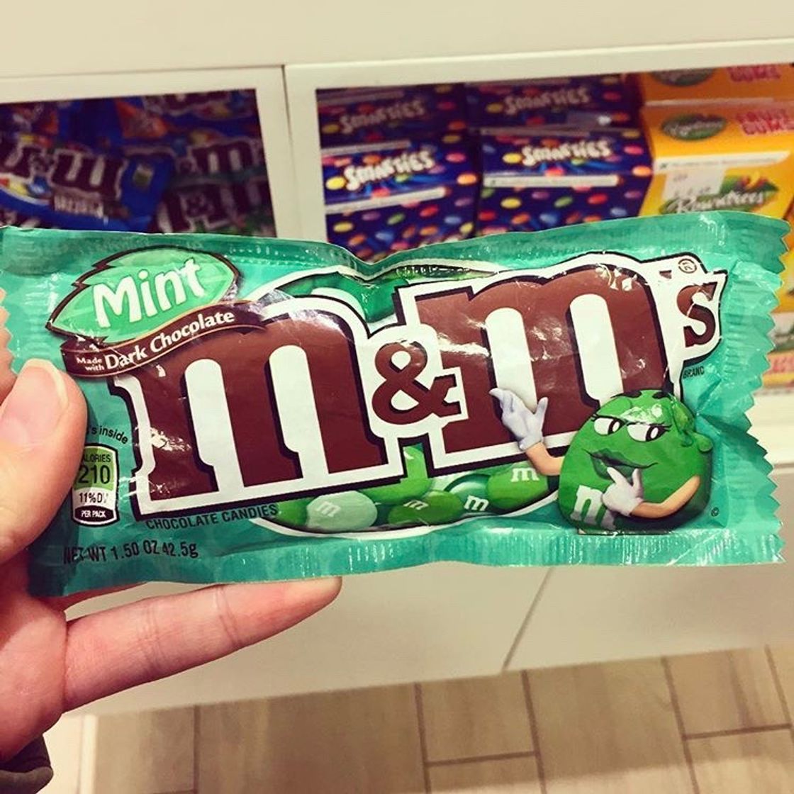 Fashion M&M'S Mint Dark Chocolate