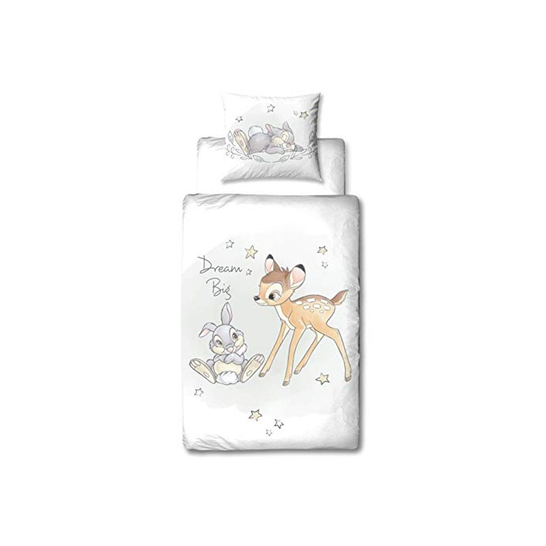 Bambi Disney Juego de ropa de cama para niñas, ropa de cama
