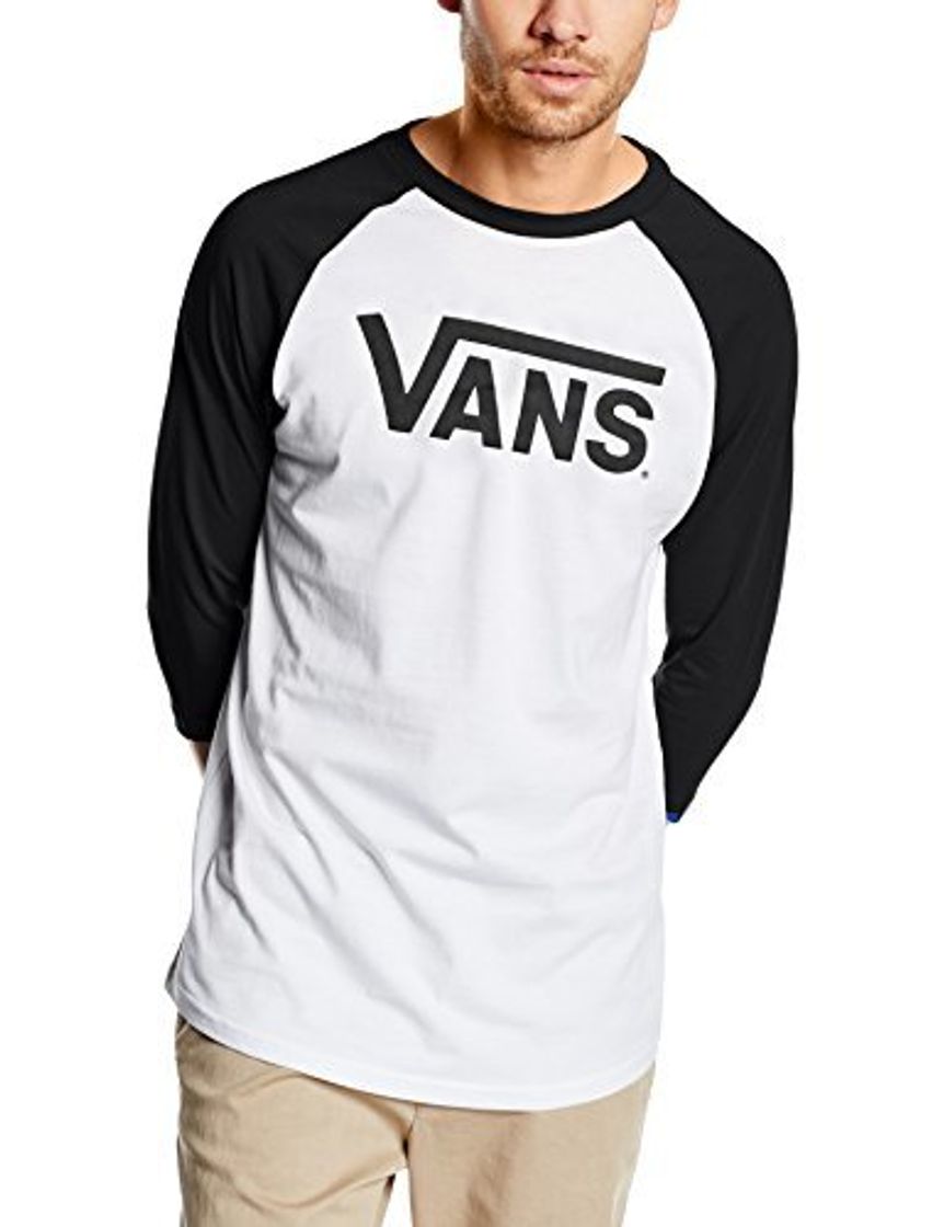 Fashion Vans Herren Classic Raglan T-Shirt, Mehrfarbig