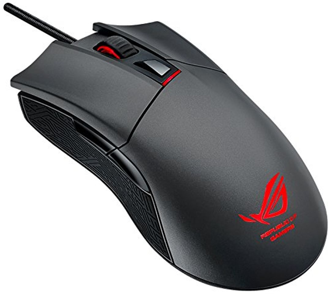 Electrónica ASUS ROG Gladius - Ratón óptico Gaming 6400 dpi y Resistencia a