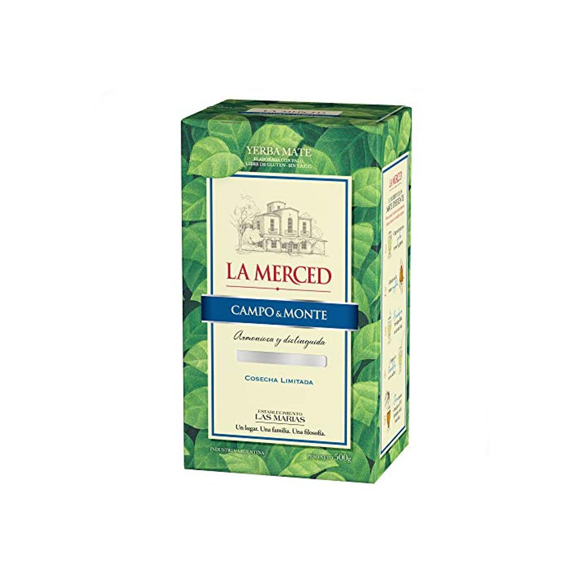 Products Yerba Mate La Merced Campo Monte 500g