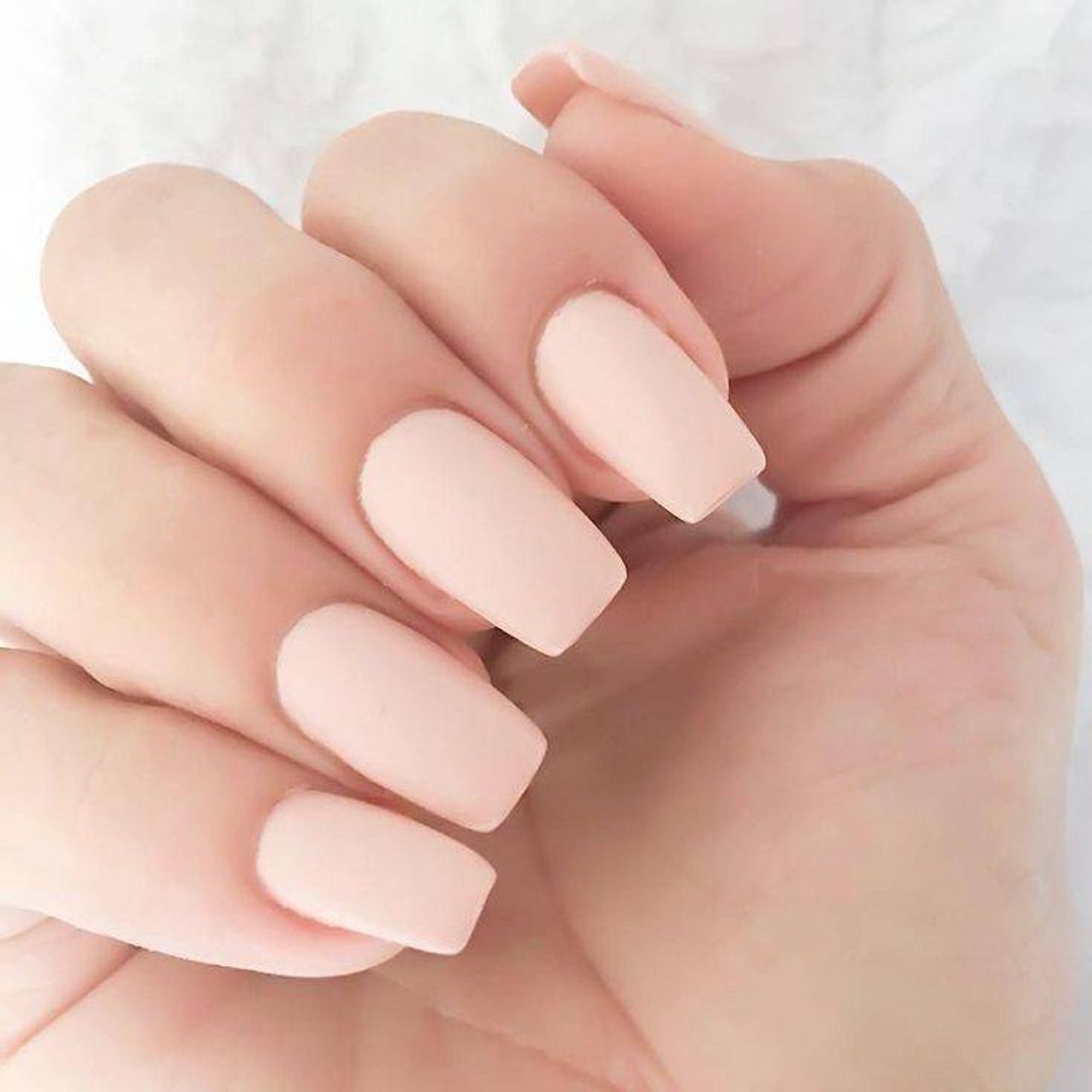 Fashion Uñas simples color nude