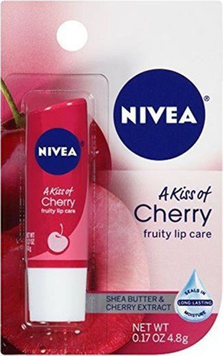 Nivea, A Kiss of Cherry, Fruity Lip Care, 0.17 oz