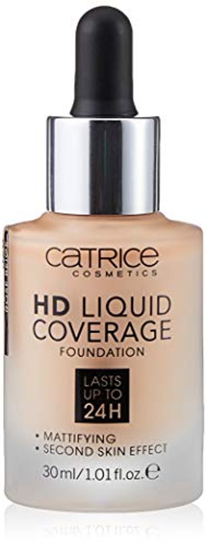 Belleza Catrice base de maquillaje hd liquid coverage 020 rose beige 30 ml.