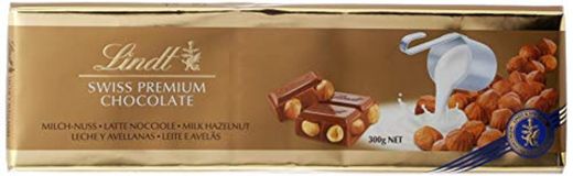 Tableta Lindt Gama Oro Chocolate con Leche y Avellanas