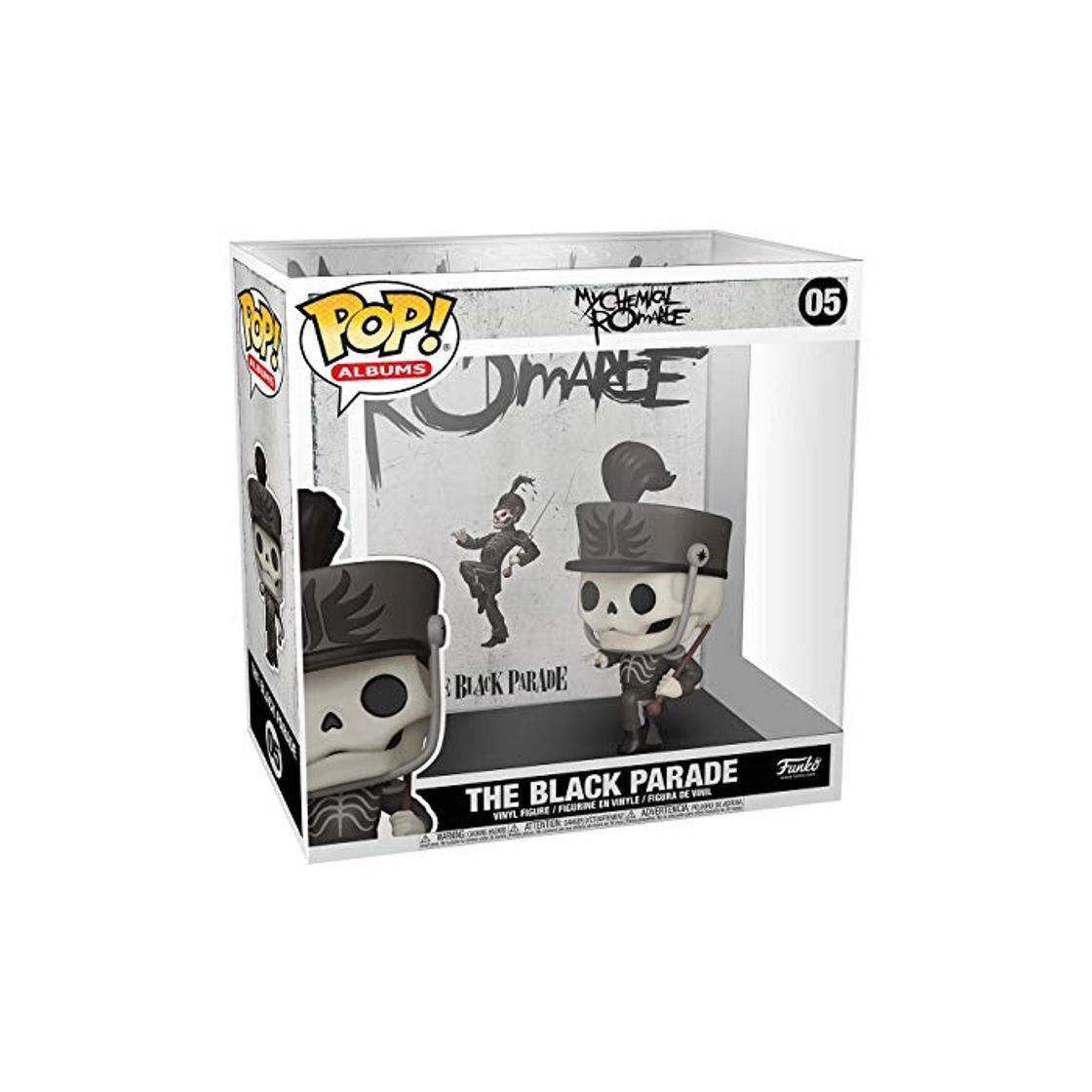 Juego Funko- Pop Albums My Chemical Romance The Black Parade Juguete Coleccionable, Multicolor