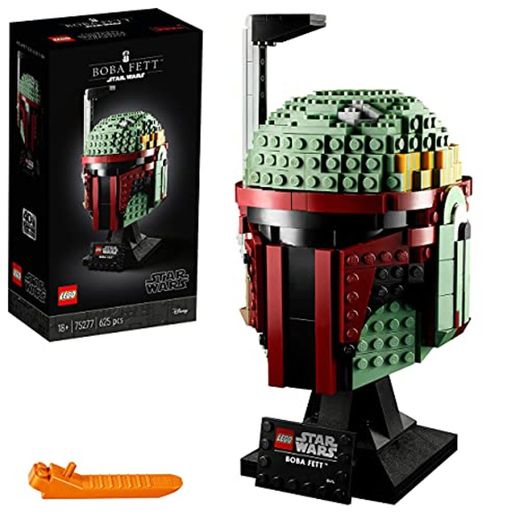 LEGO Star Wars - Casco de Boba Fett, Set de Construcción Coleccionable