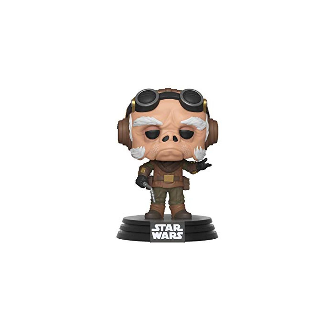 Juegos Funko Pop Bobble Vinyle: Star Wars The Mandalorian-Kuiil Figura Coleccionable, Multicolor