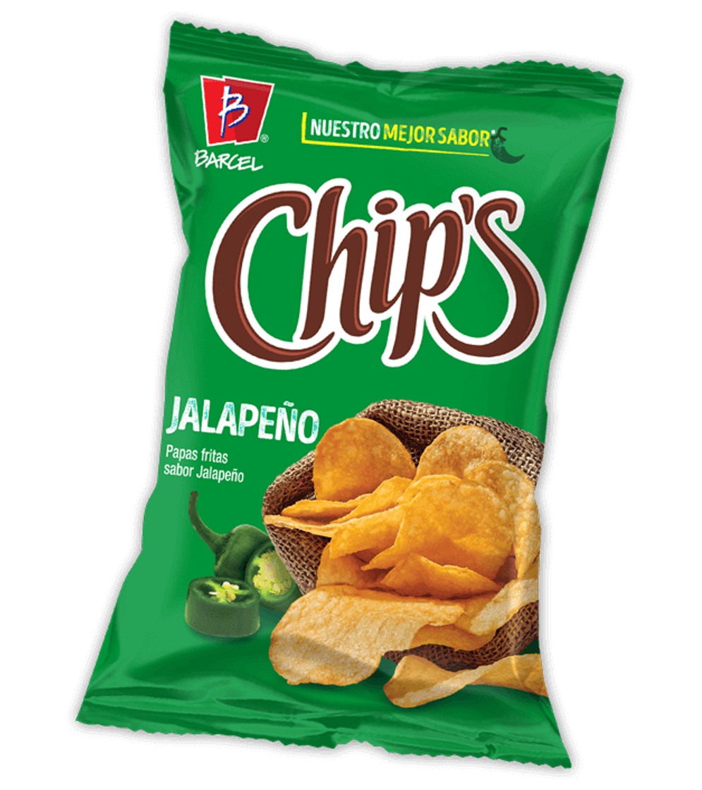 Product Barcel jalapeño potato chips