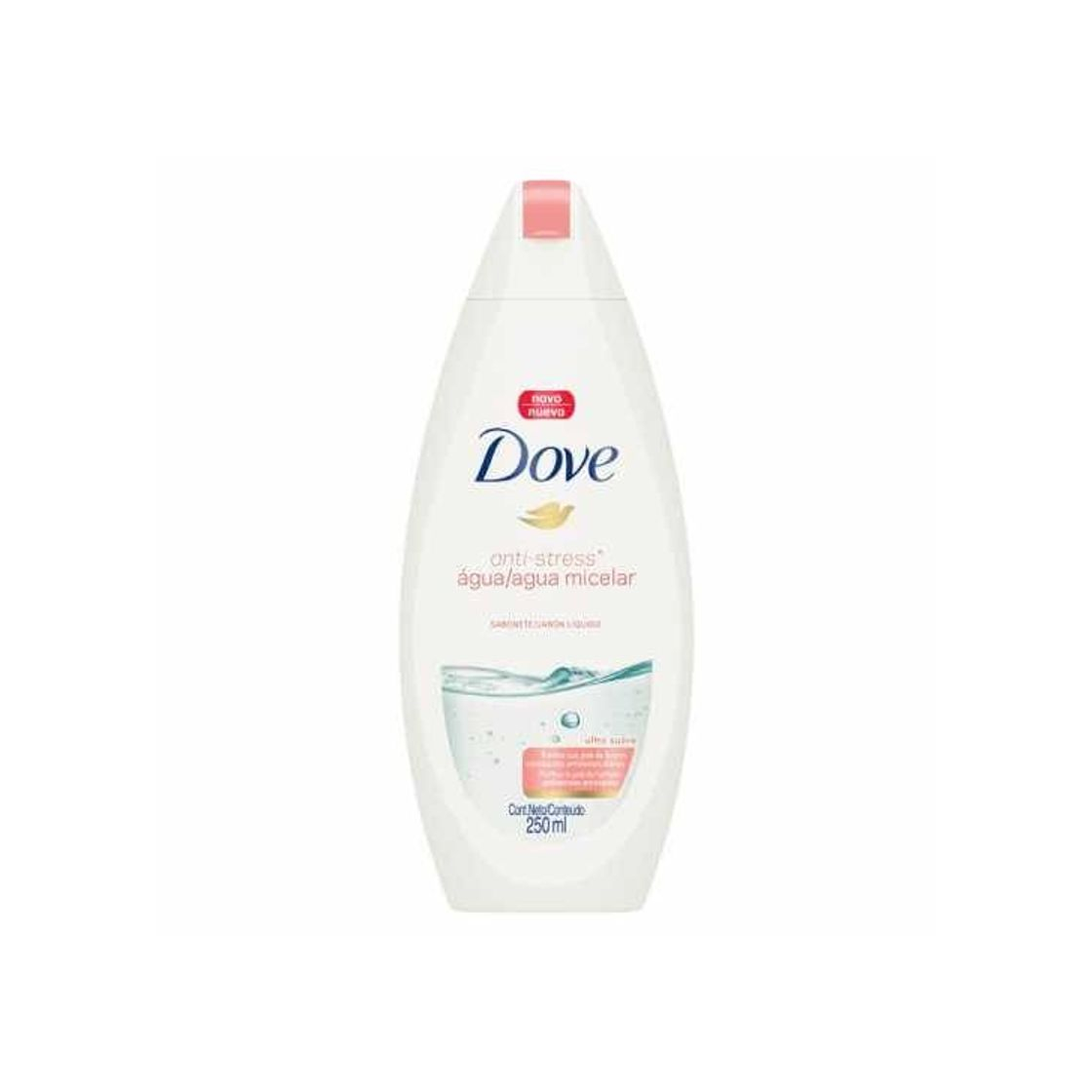 Beauty Dove Gel De Ducha Coco y Almendras - 4 Paquetes de 500