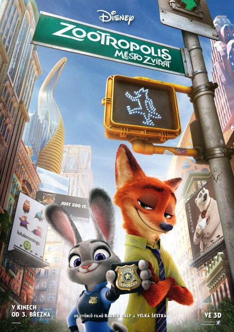 Película Zootrópolis