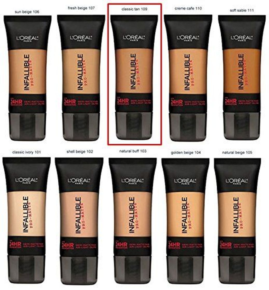 Moda Base de maquillaje Loreal París Infalible pro matte 