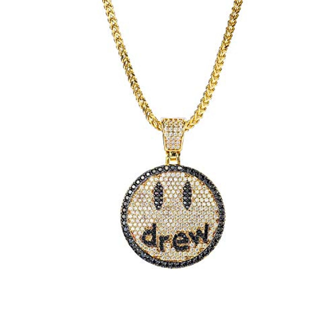 Places Moca Jewelry Hip Hop Iced out Bling Name Andrew Colgante Drew Cadena