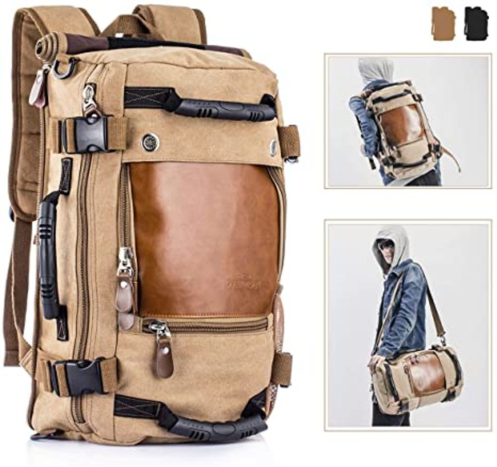 Social Overmont Mochila multifuncional vintage