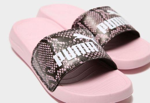 Compra PUMA chanclas Popcat para mujer en Negro