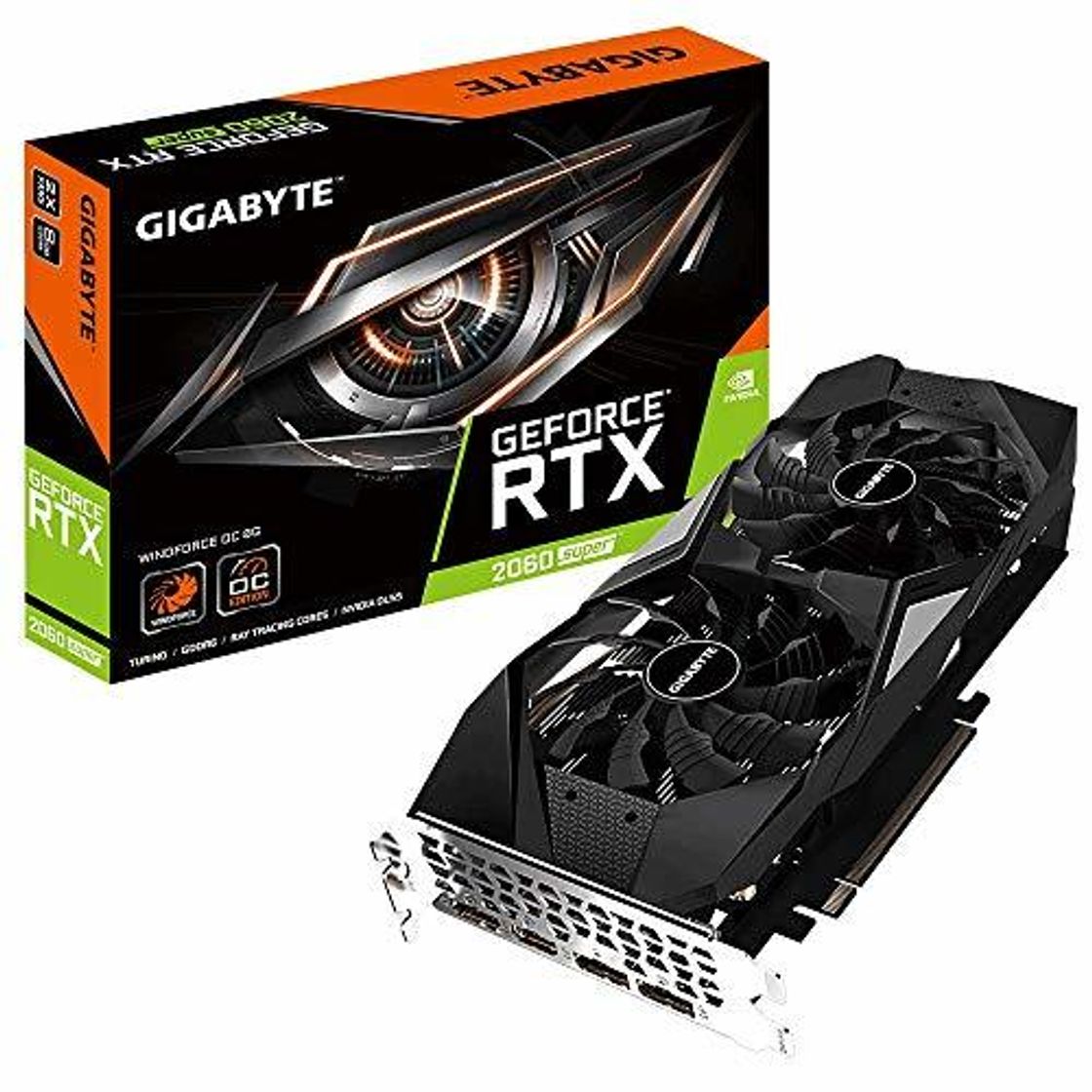 Social Gigabyte Nvidia RTX2060 Super Windforce OC 8G Fan GDDR6 DP/HDMI PCI Express