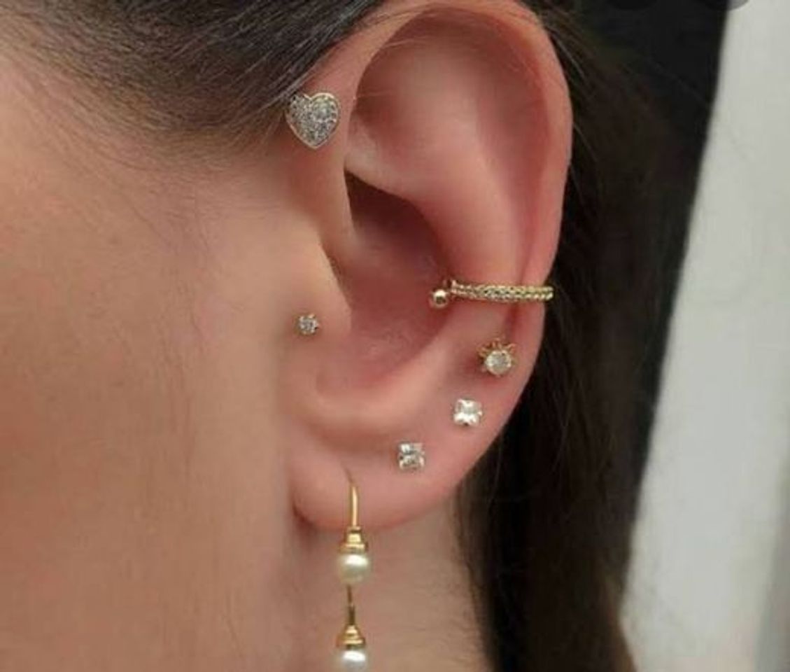 Fashion Ideias de piercing na orelha