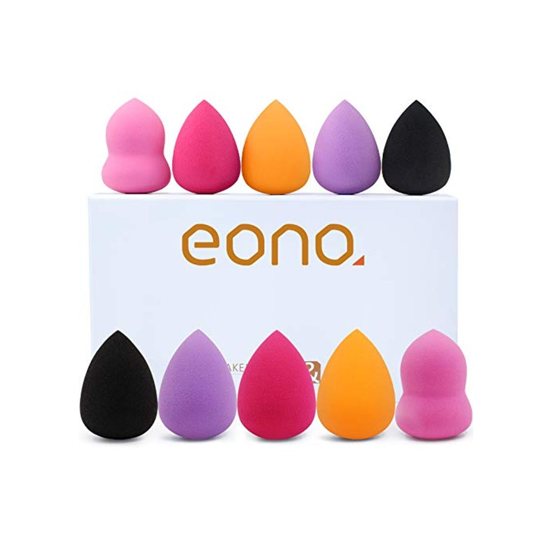 Product EONO Essential 10 Piezas Set de Esponjas de Maquillaje