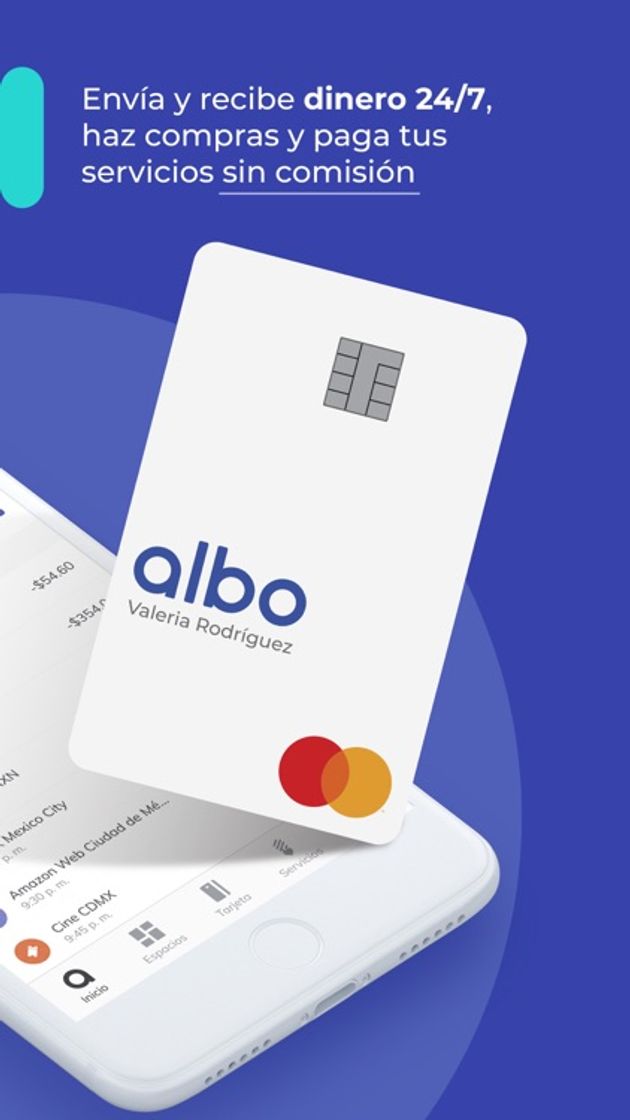 App albo - Reemplaza a tu banco.